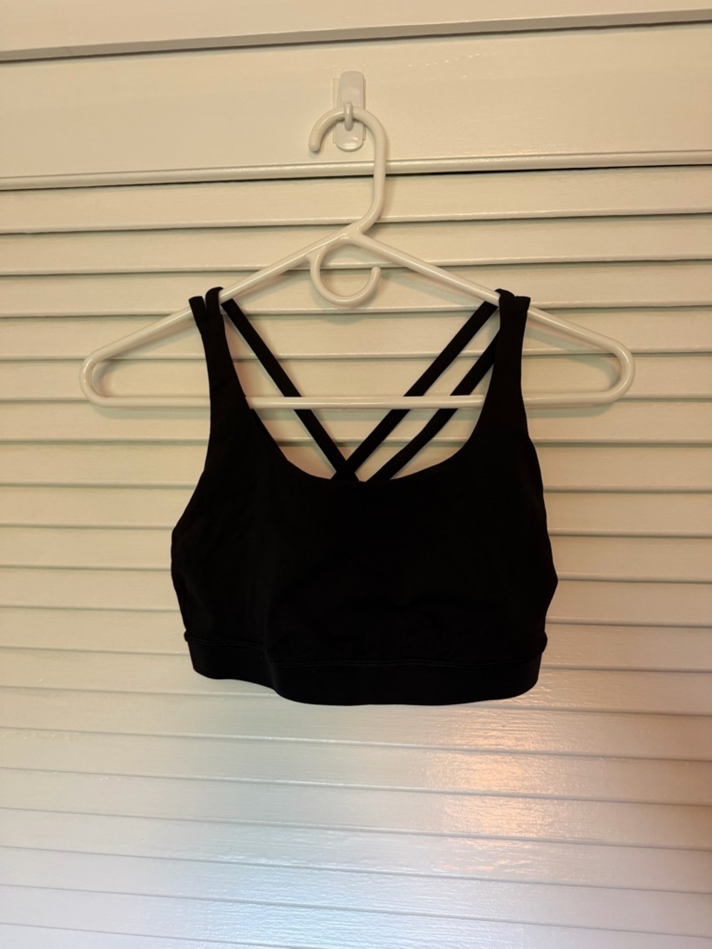 lululemon athletica Black Strappy Sports Bra